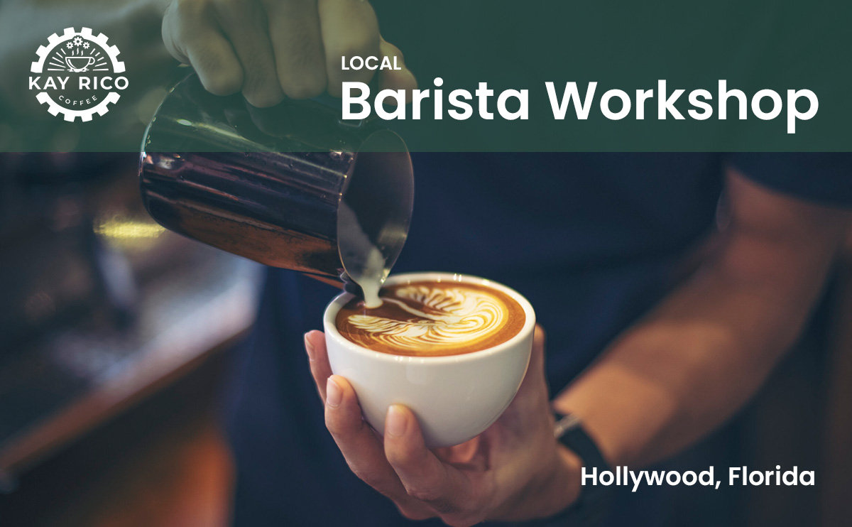 Barista Workshop at Kay Rico Coffee in Florida